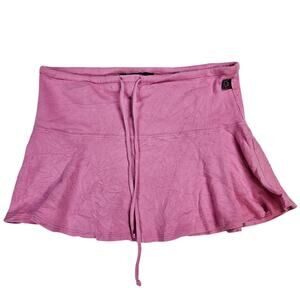 Y2k Big Flirt Micro Mini Skirt Pink Cloth - Size Small